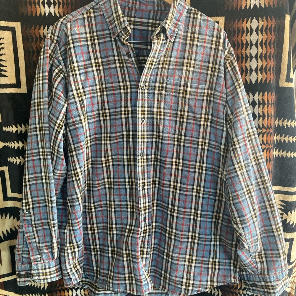 Urban Renewal Recycled Acid Wash Flannel